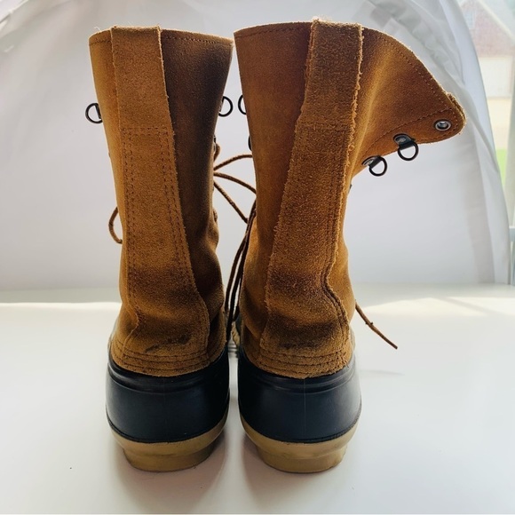 LaCrosse Vintage Women’s Leather Duck Boots Removable Liner - Picture 8 of 16